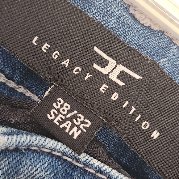 Jordan Craig Sean Soho Denim Jeans (Aged Wash) JM3412A 38x32 Like New - Picture 5 of 7